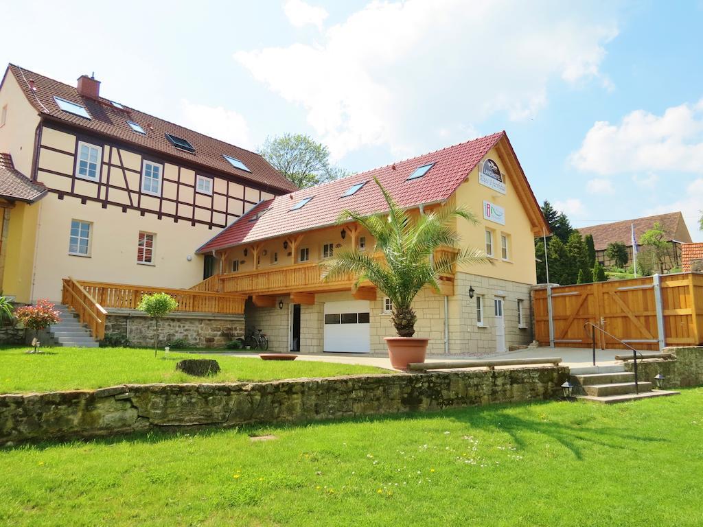 Landhotel Altes Pfarrhaus Kindelbrueck Dış mekan fotoğraf